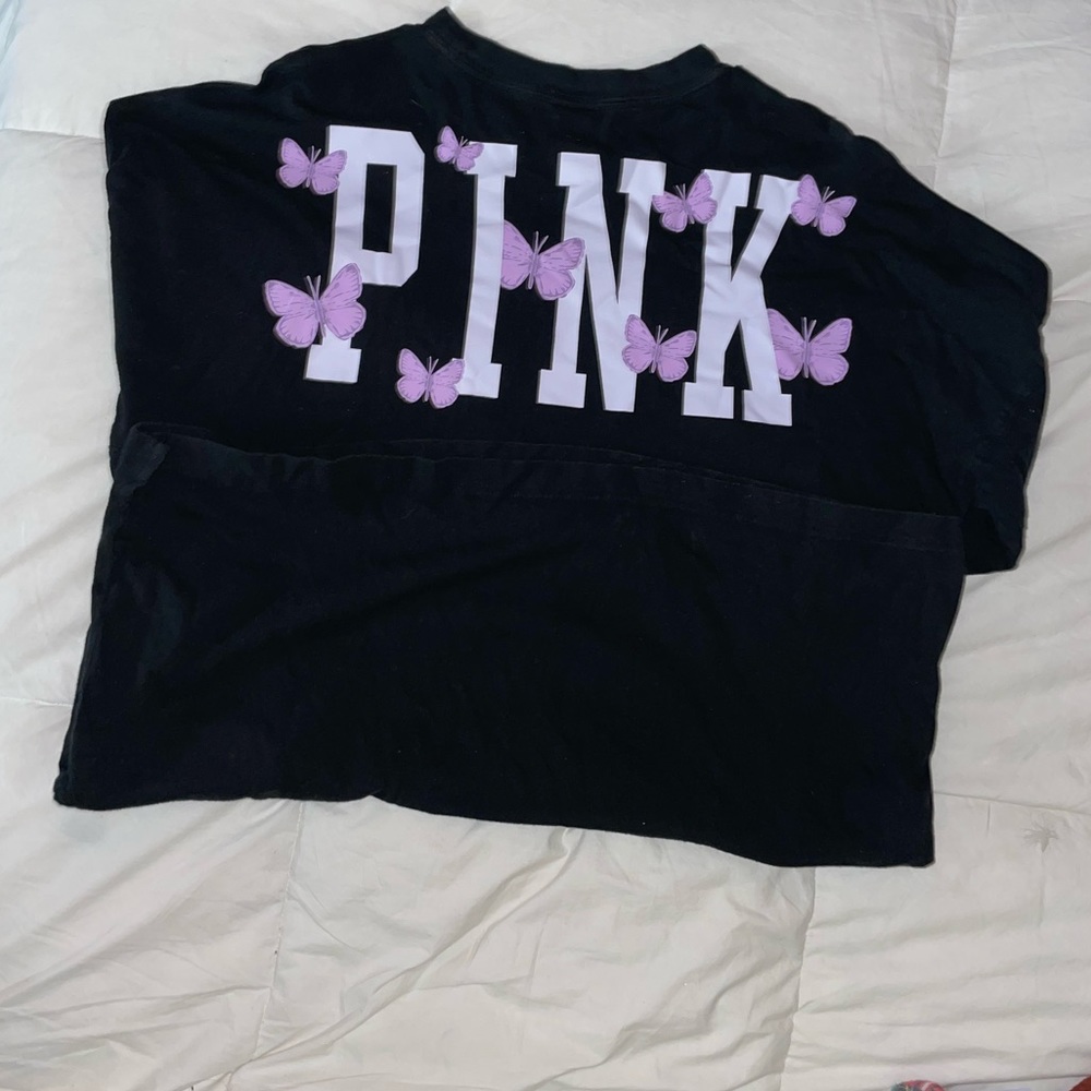 PINK butterfly sweatshirt
